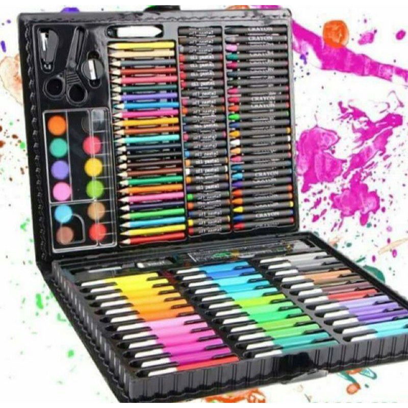 BỘ HỘP BÚT MÀU 150 CHI TIẾT.