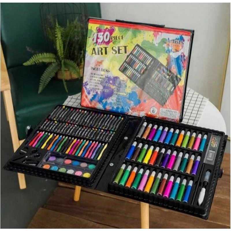 BỘ HỘP BÚT MÀU 150 CHI TIẾT.