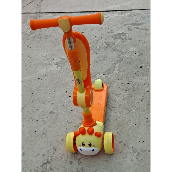 XE TRƯỢT GROW SCOTTER CÓ ĐÈN 2 TẦNG Size to