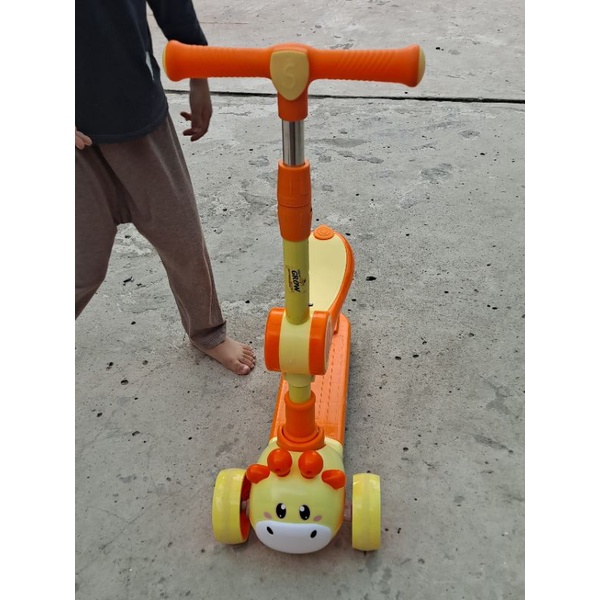 XE TRƯỢT GROW SCOTTER CÓ ĐÈN 2 TẦNG Size to