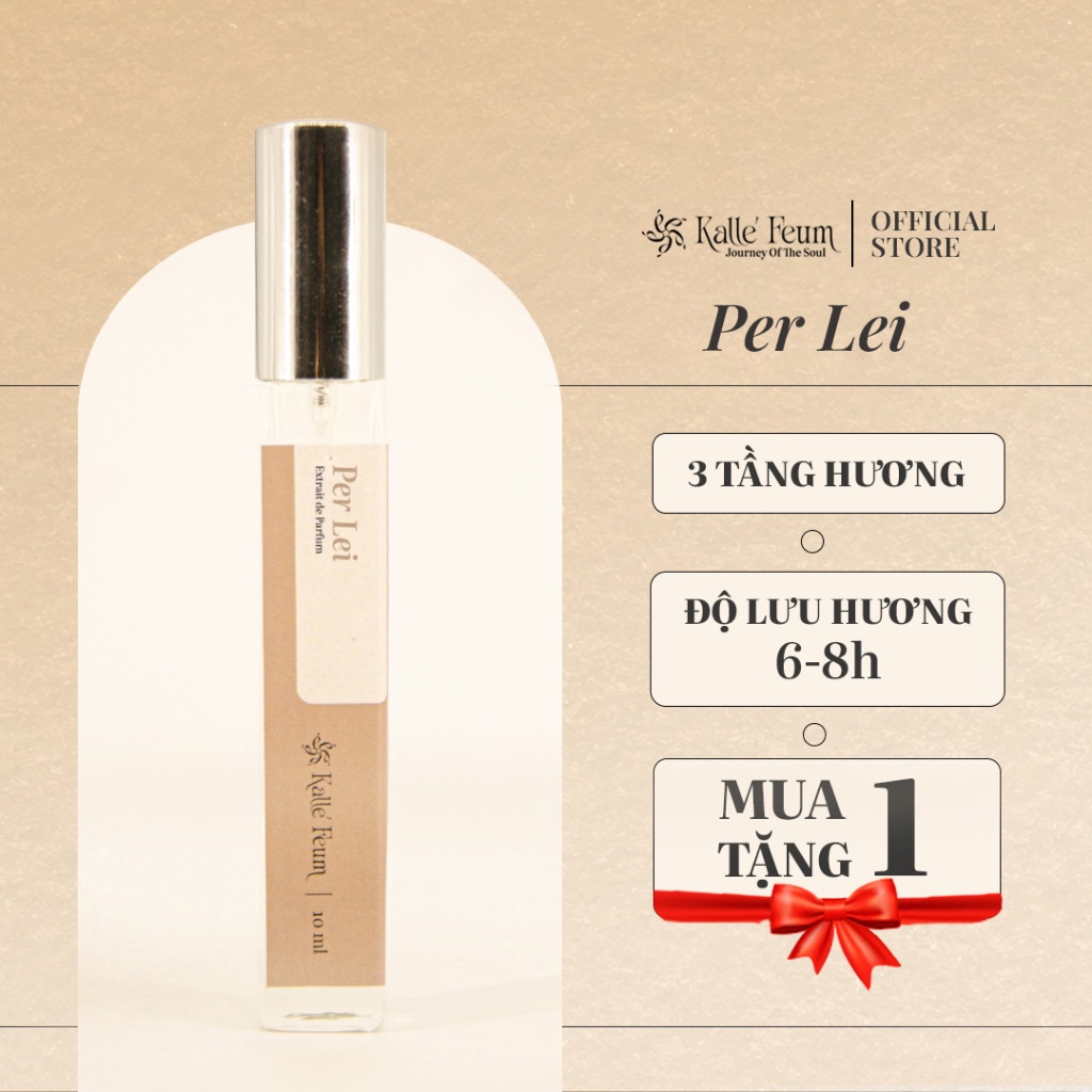 Nước Hoa Nữ PER LEI Tinh Tế, Nữ Tính Dạng Xịt 10ml | Kalle' Feum