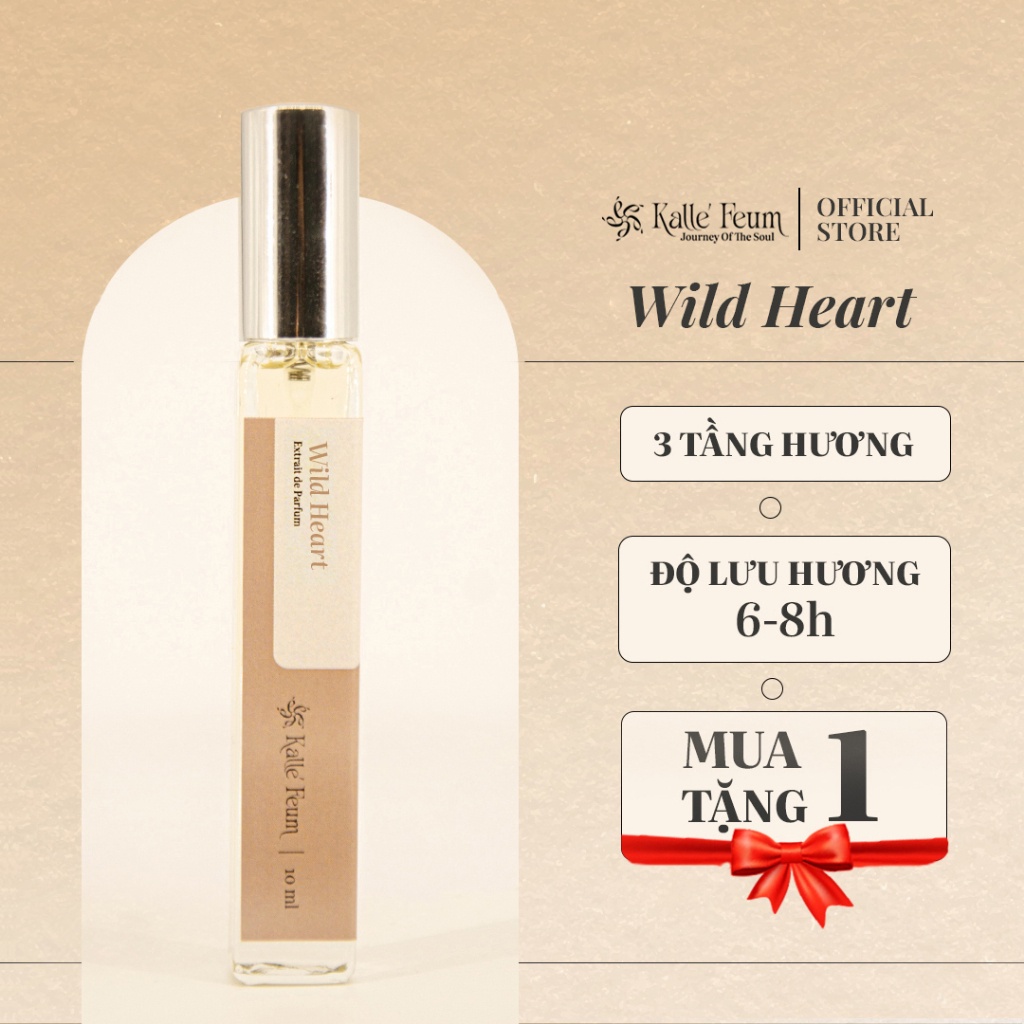 Nước Hoa Nam WILD HEART Nam Tính Dạng Xịt 10ml | Kalle' Feum