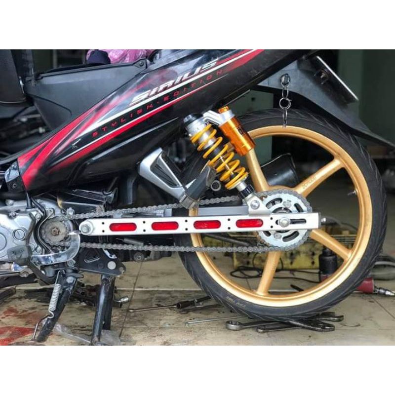 Gấp gia công sirius 50-110- wave  nhỏ_dream - cub -dài 50cm -kèm pass tăng sên và óc bắt phuộc nhún