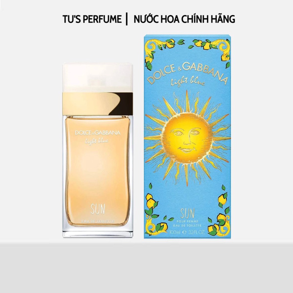 Nước hoa Nữ D&G Light Blue SUN Pour Femme EDT 100ml | BigBuy360 - bigbuy360.vn