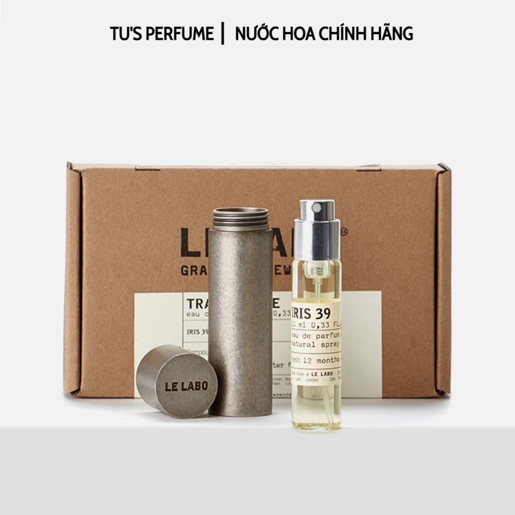 Set 3 chai nước hoa unisex Le Labo The Noir 29 Travel Refill 3x10ml ( tặng Vỏ Đựng Chắc Chắn )