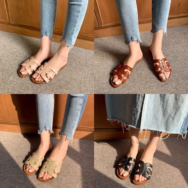 Dép lê đế cao Dép lê quai ngang đi biển