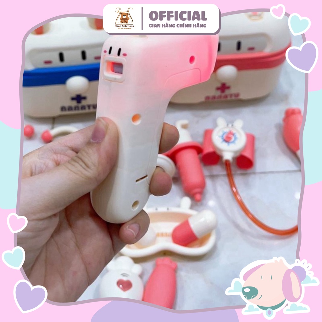 Đồ chơi bác sỹ dành cho bé, Chất Nhựa ABS an toàn cho bé, nâng cao trí tuệ, tương tác thực tế cho trẻ