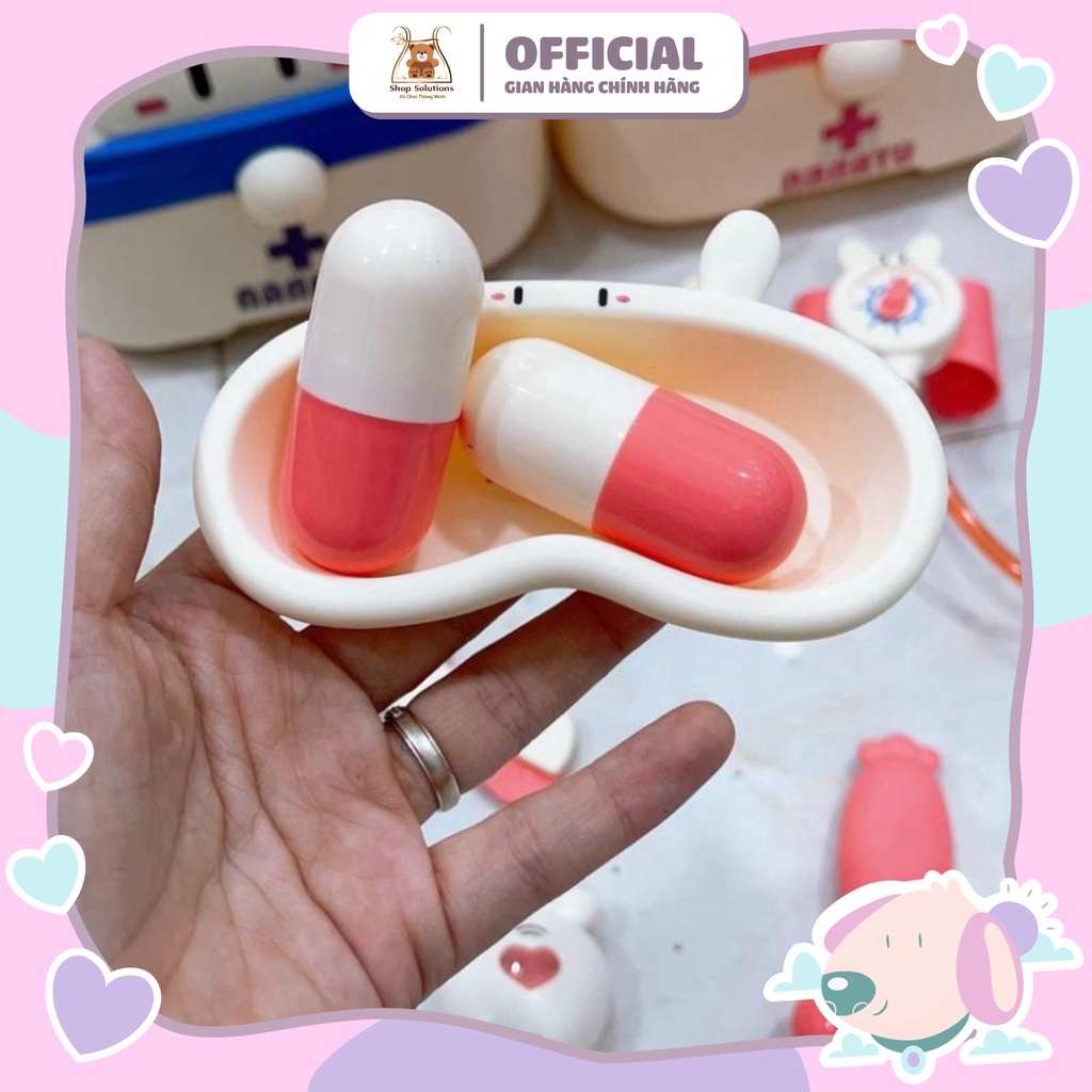 Đồ chơi bác sỹ dành cho bé, Chất Nhựa ABS an toàn cho bé, nâng cao trí tuệ, tương tác thực tế cho trẻ