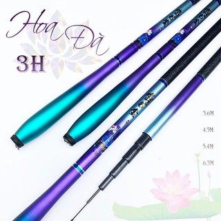 Cần câu tay Hoa Đà độ cứng 3H siêu nhẹ