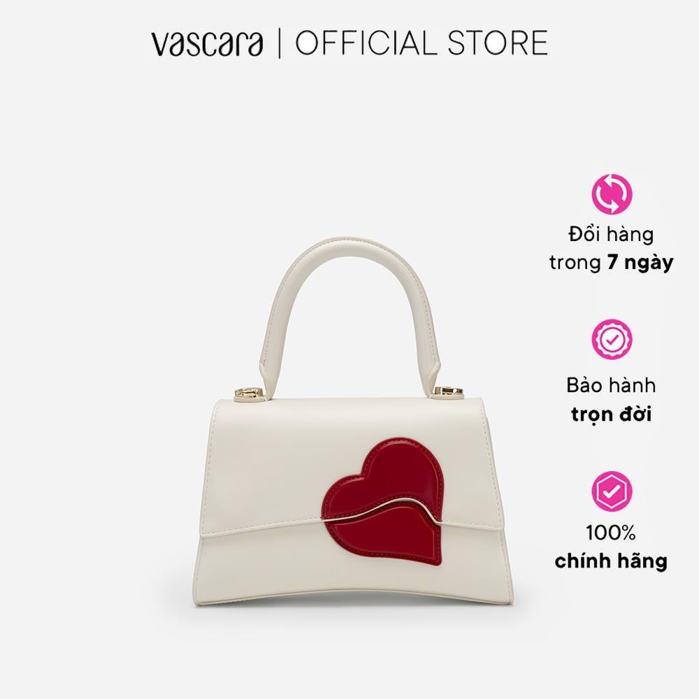Vascara Túi Xách Kiểu Hình Học Họa Tiết Trái Tim - Valentine's Limited Edition - SAT 0318