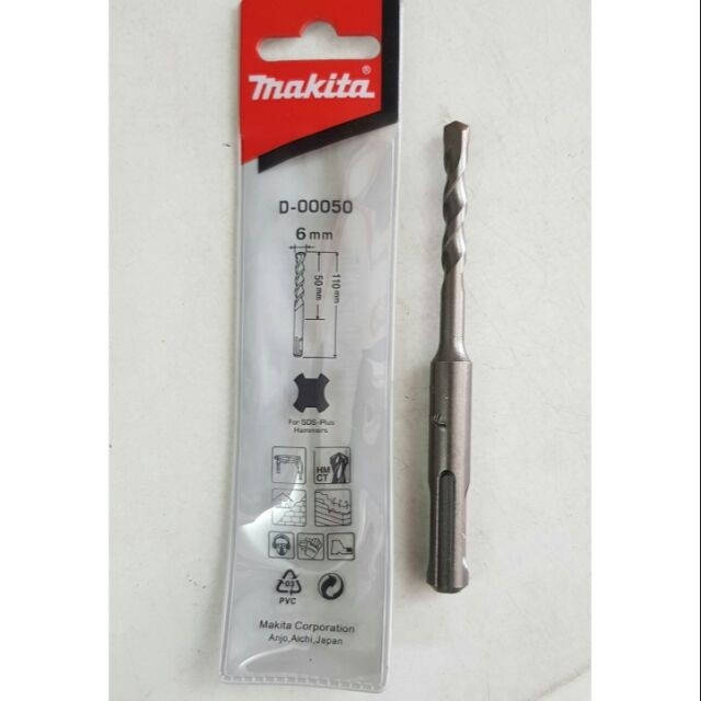 Mũi khoan bê tông SDS-PLUS 6X110mm MAKITA D-00050 Makita