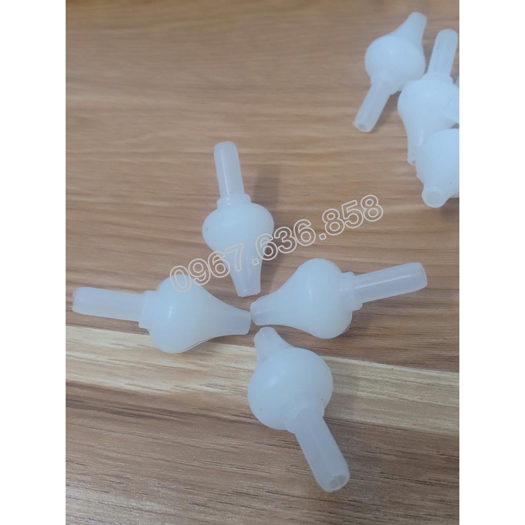 Đầu hút dịch silicon mềm, dùng cho máy xông hút mũi họng, máy hút dịch một bình, hút dịch hai bình