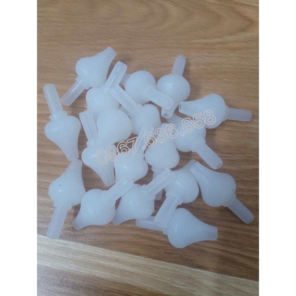 Đầu hút dịch silicon mềm, dùng cho máy xông hút mũi họng, máy hút dịch một bình, hút dịch hai bình