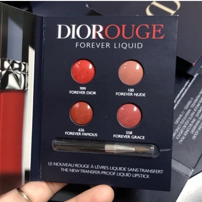 SAMPLE MẪU THỬ SON YSL, DIOR , ARMANI , GUERLAIN ROUGE