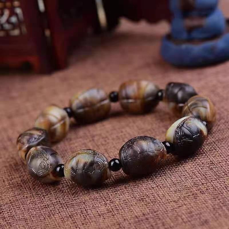 Vòng Tay Vỏ Sò Tortoise Fujia World Phong Cách Dân Tộc Cho Nam Và Nữ 5.25