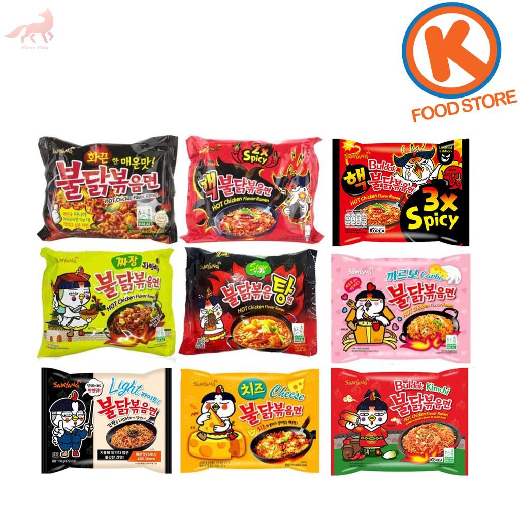 SamYang (Gà cháy cay) Multi 140g Ramen Hàn Quốc Thực phẩm Hàn Quốc Sản phẩm Hàn Quốc