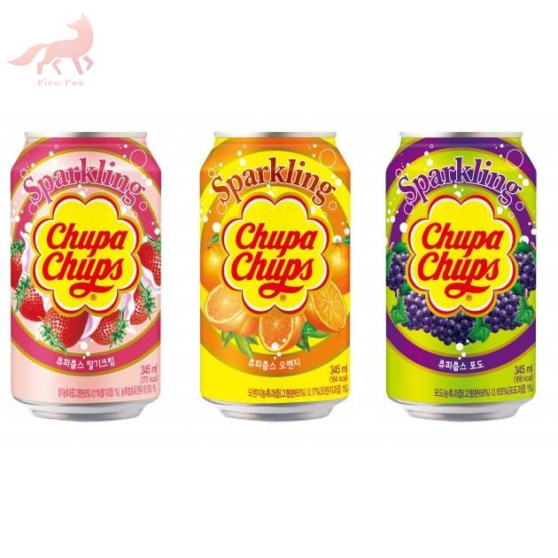 Chupa Chups/ Welch's Sparkling Soda 355ml/ 340ml Korean Drinks Korean Products Can