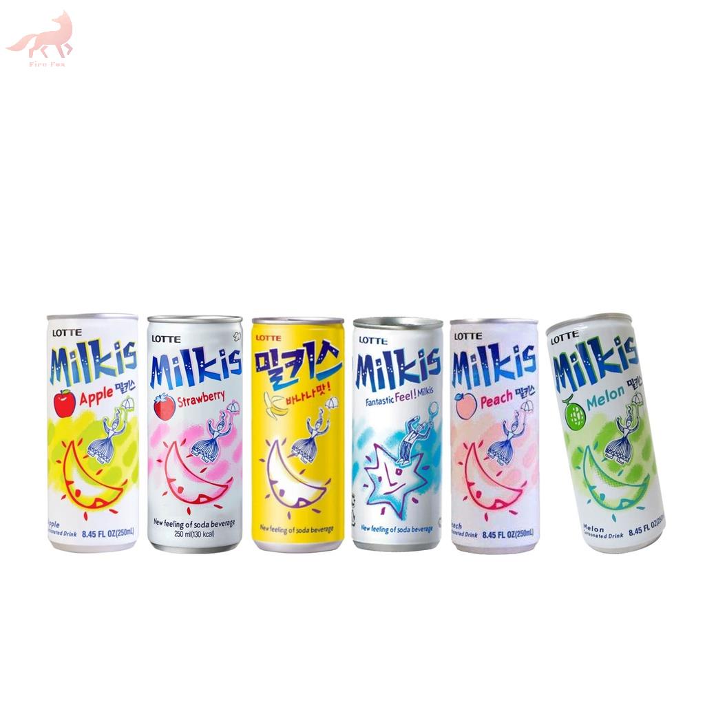 Nước Uống Có Ga Lotte Milkis Lon 250ml Thực phẩm Hàn Quốc Sản phẩm Hàn Quốc Đồ uống