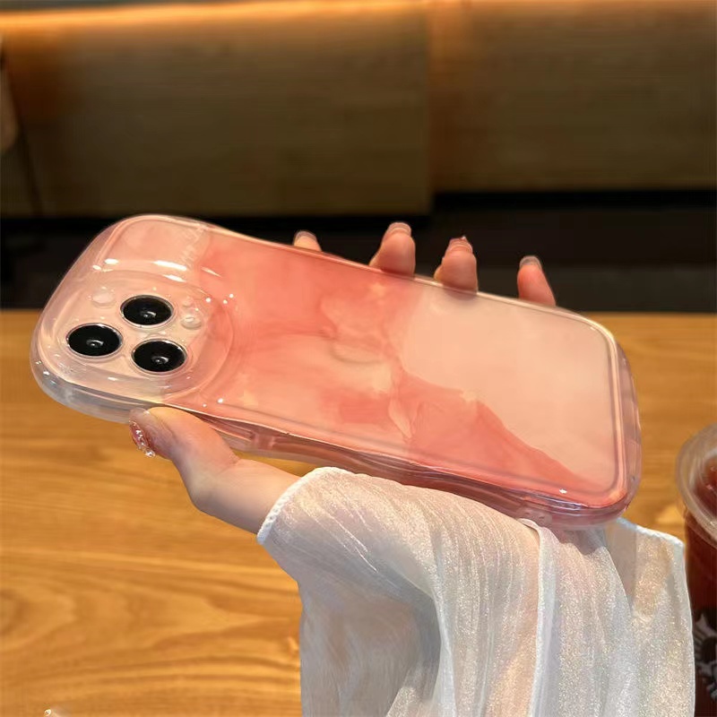 Ốp Điện Thoại Silicon Dẻo Màu gradient Bảo Vệ Camera iPhone 6splus 6 7plus 11 13pro 14 12Promax xr 7 / 8 xs max 11Pro max 8plus | BigBuy360 - bigbuy360.vn