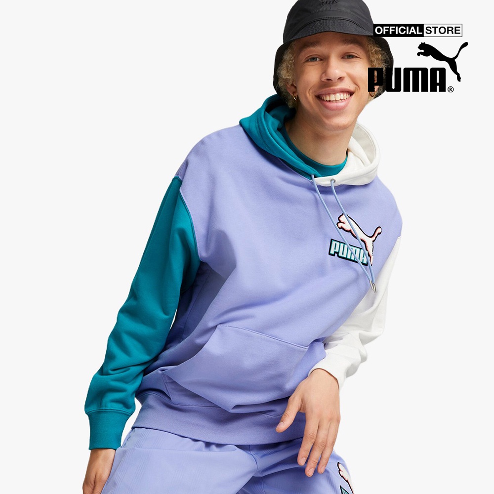 PUMA - Áo hoodie nam phối mũ Fandom 536114-23