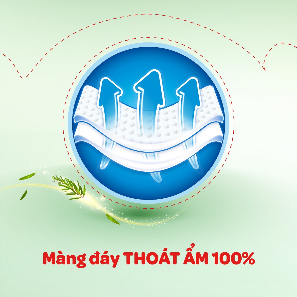 Combo 3 Tã dán sơ sinh Tràm Trà Tự Nhiên  Huggies NB40 (dưới 5kg) - Gói 40 miếng