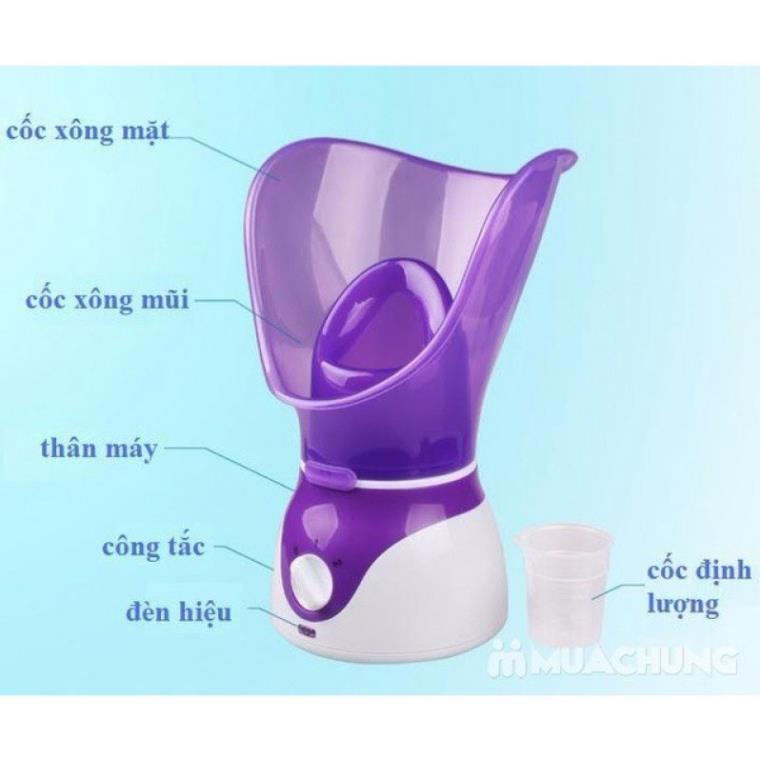 Máy xông mặt thảo dược, hoa quả tươi tự động NTFS chính hãng, xông mũi họng hiệu quả, xông Mini, xông maoer