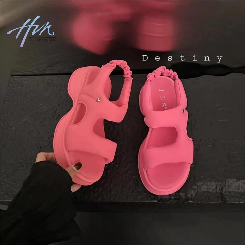 Giày Sandal Thể Thao Đế Dày Mẫu Mới 2023 Phong Cách La Mã Thời Trang Mùa Hè Cho Nữ