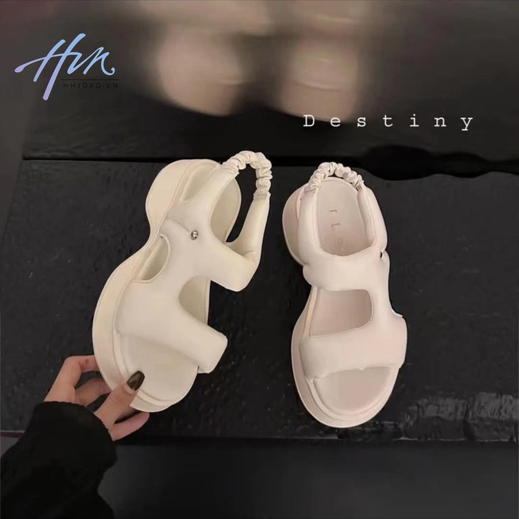 Giày Sandal Thể Thao Đế Dày Mẫu Mới 2023 Phong Cách La Mã Thời Trang Mùa Hè Cho Nữ