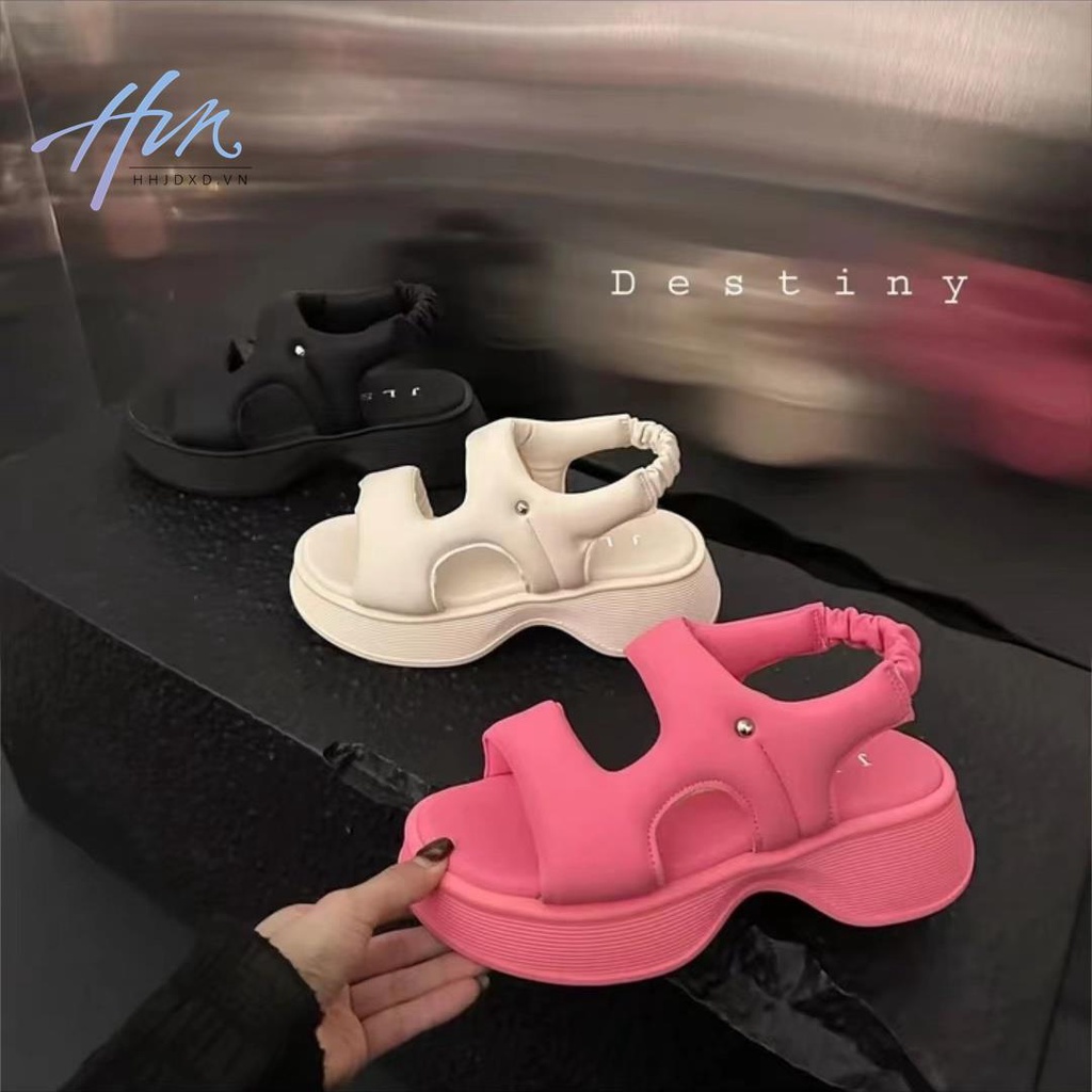 Giày Sandal Thể Thao Đế Dày Mẫu Mới 2023 Phong Cách La Mã Thời Trang Mùa Hè Cho Nữ