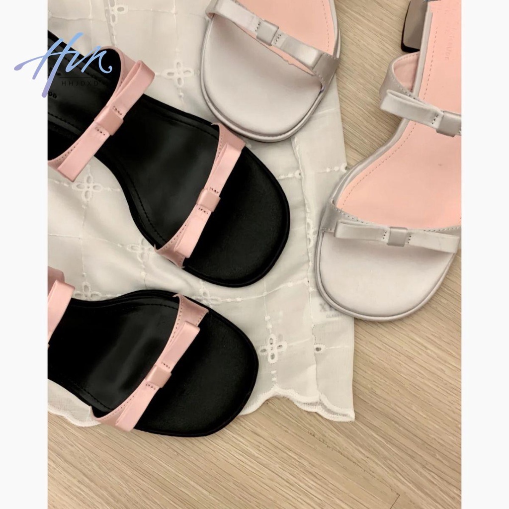 Sandal Đế Phẳng Dày Dặn Phong Cách Thời Trang Hàn Quốc 2023 Mới