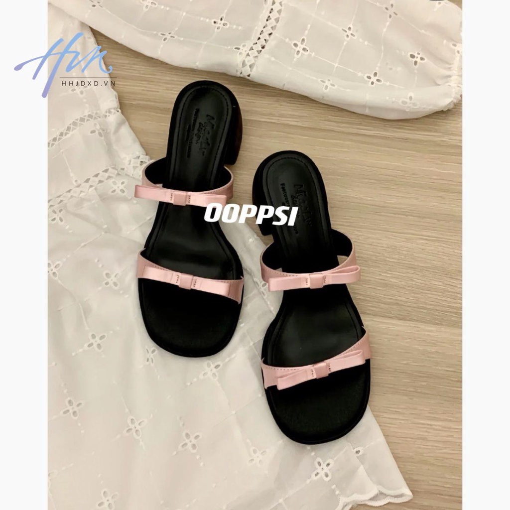 Sandal Đế Phẳng Dày Dặn Phong Cách Thời Trang Hàn Quốc 2023 Mới