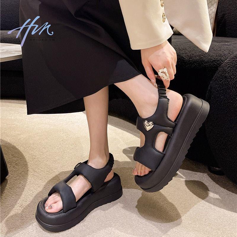 Giày Sandal Thể Thao Đế Dày Thời Trang Mùa Hè 2023 Dành Cho Nữ