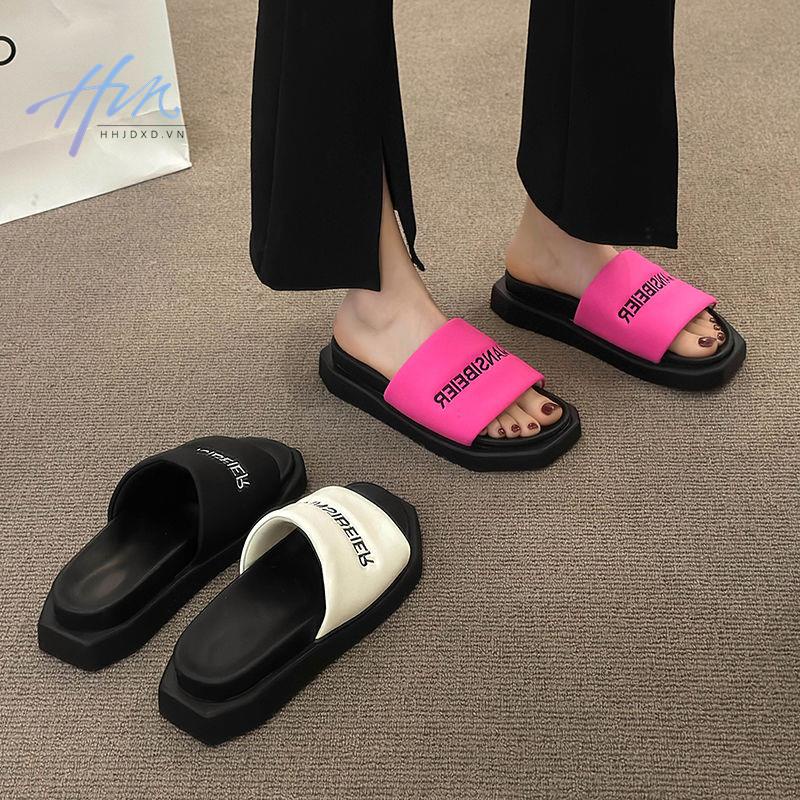 Sandal Đế Dày Thời Trang Mùa Hè 2023 Mới Cho Nữ