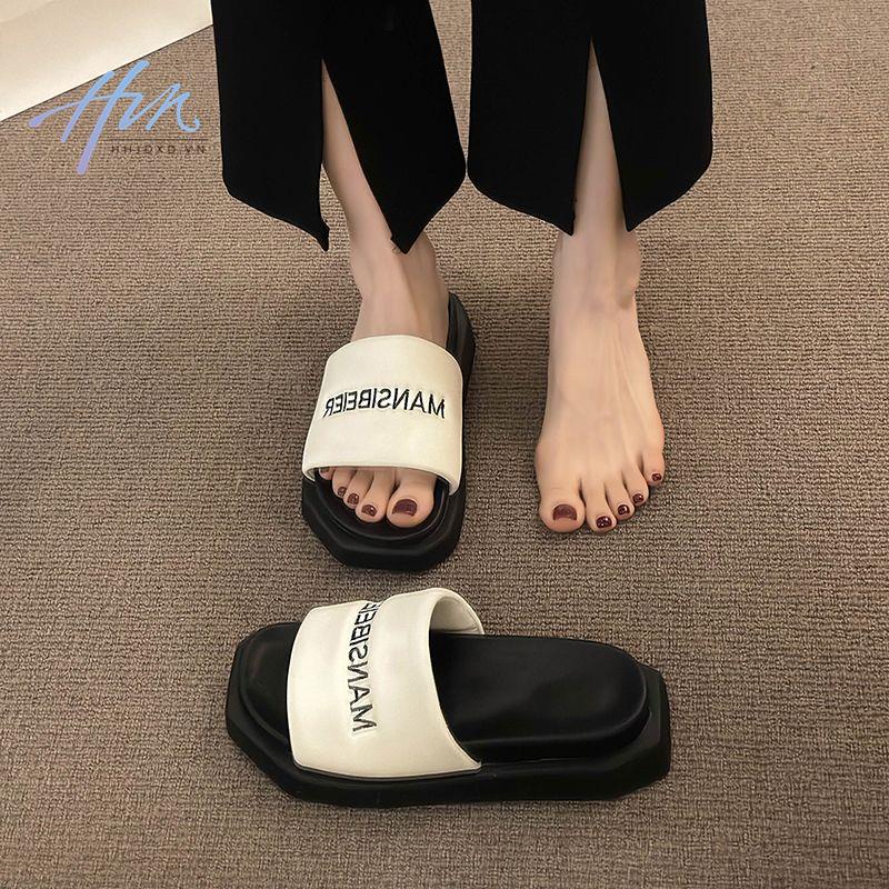 Sandal Đế Dày Thời Trang Mùa Hè 2023 Mới Cho Nữ