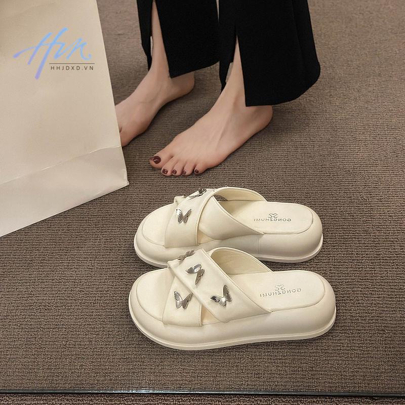 Sandal Một Dây Chống Trượt Thoải Mái Thời Trang Mùa Hè 2023