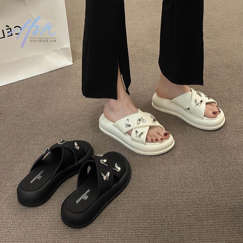 Sandal Một Dây Chống Trượt Thoải Mái Thời Trang Mùa Hè 2023