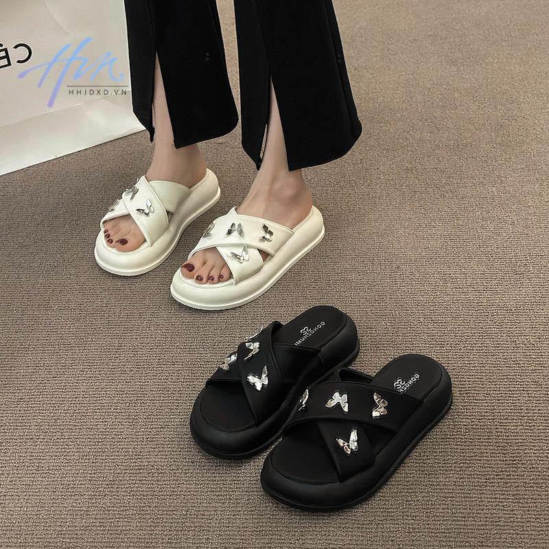 Sandal Một Dây Chống Trượt Thoải Mái Thời Trang Mùa Hè 2023