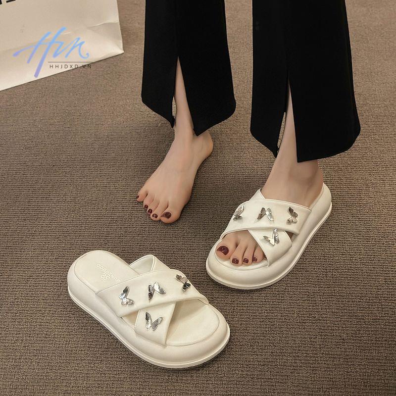 Sandal Một Dây Chống Trượt Thoải Mái Thời Trang Mùa Hè 2023