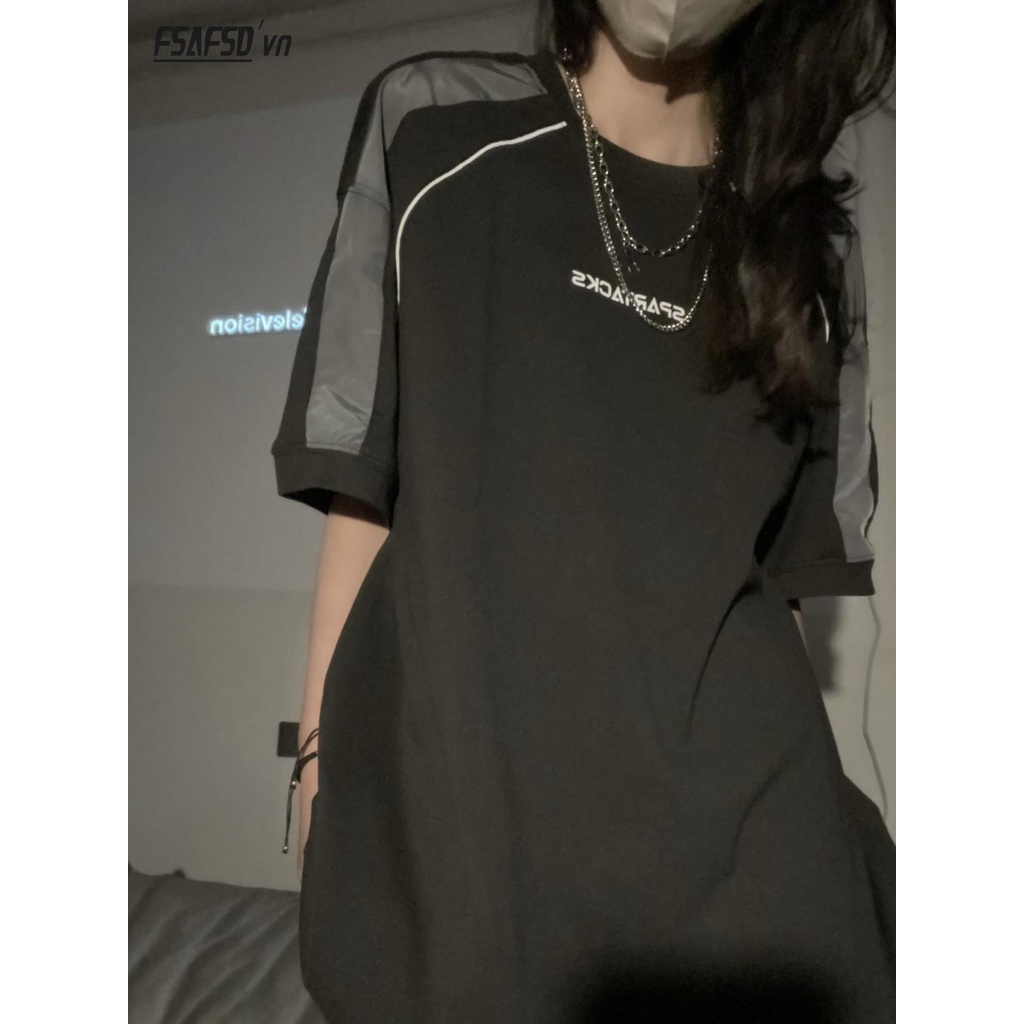 Áo Thun Nữ Tay Ngắn Hở Vai Phong Cách Mỹ Thời Trang Cá Tính