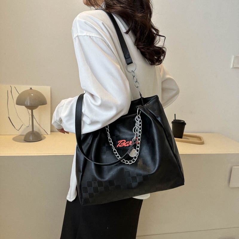 Túi Tote Đeo Vai Cỡ Lớn Thiết Kế Đơn Giản Thời Trang Mùa Xuân 2023 Cho Nữ