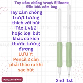 Vỏ Bọc Bút Cảm Ứng Apple Pencil 1 & 2 Thời Trang, Chống Trơn Trượt, Êm Tay, Chất Liệu Silicon Cao Cấp Mềm Mịn Màu Pastel