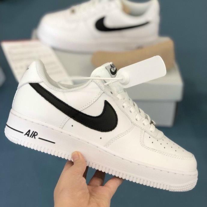 Giày AF1 trắng full thể thao sneaker hot trend  Force 1 vệt đen. nâu, xám full size nam nữ đầy đủ box bill tagialonggiay | BigBuy360 - bigbuy360.vn