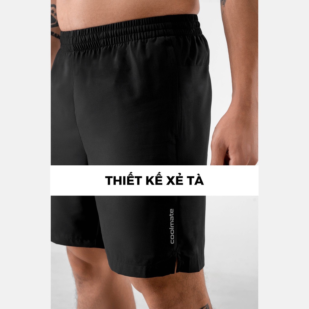 Quần thể thao nam 7inch Ultra Short có túi khóa kéo thương hiệu Coolmate