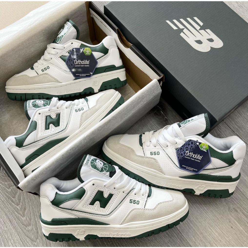 Giày 𝐍𝐞𝐰 𝐛𝐚𝐥𝐚𝐧𝐜𝐞 𝟓𝟓𝟎  'White Green' B550, NB550 xanh lá bản SC BẢN NEW,Nb550 TRẮNG ,Xanh Lá , giaolonggiay | BigBuy360 - bigbuy360.vn