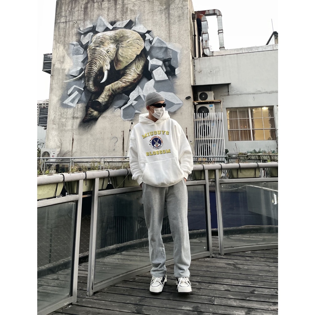 Áo hoodie nam unisex form rộng HD033 Miucho Brand chất vải nỉ bông dày dặn in graphic