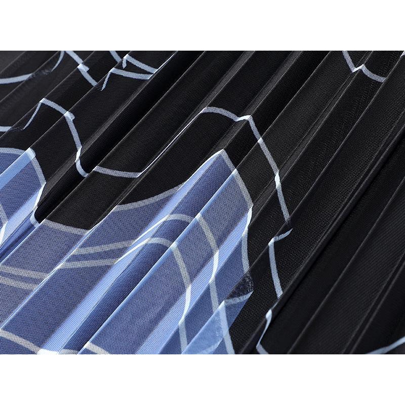 Chân Váy Lưới Dáng Chữ a Xếp Ly Thời Trang Mùa Hè 2023