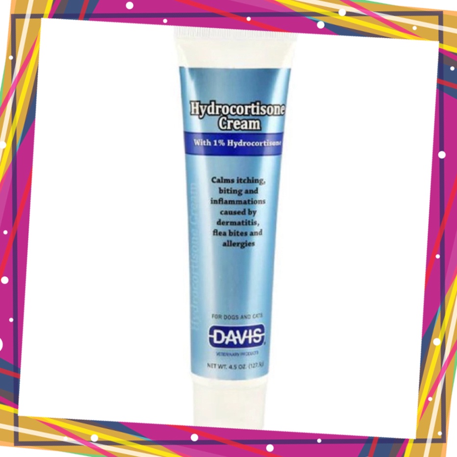 Kem bôi da Davis Hydrocortisone Cream 1% Hydrocortisone - tương trợ dị ứng, mẫn ngứa, viêm da
