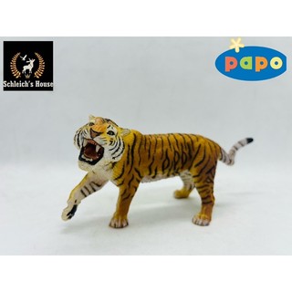 Mô hình động vật , đồ chơi con vật Papo chính hãng Hổ vàng gầm 50182 - Schleich House