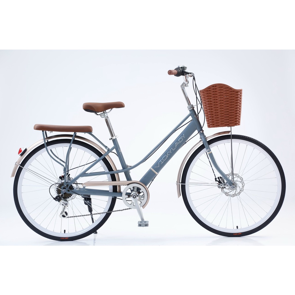 Xe mini khung thép vành nhôm VICKY LADY SIZE 26 Cho Nữ Cao từ 1m58 trở lên