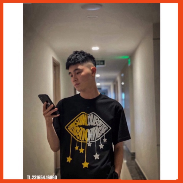 Áo Phông Louboutin Họa Tiết Hình Môi Kim Tuyến Cực Nét - Áo Thun LBT Môi Chất Liệu Cotton Mềm Cực Hot Tr | BigBuy360 - bigbuy360.vn